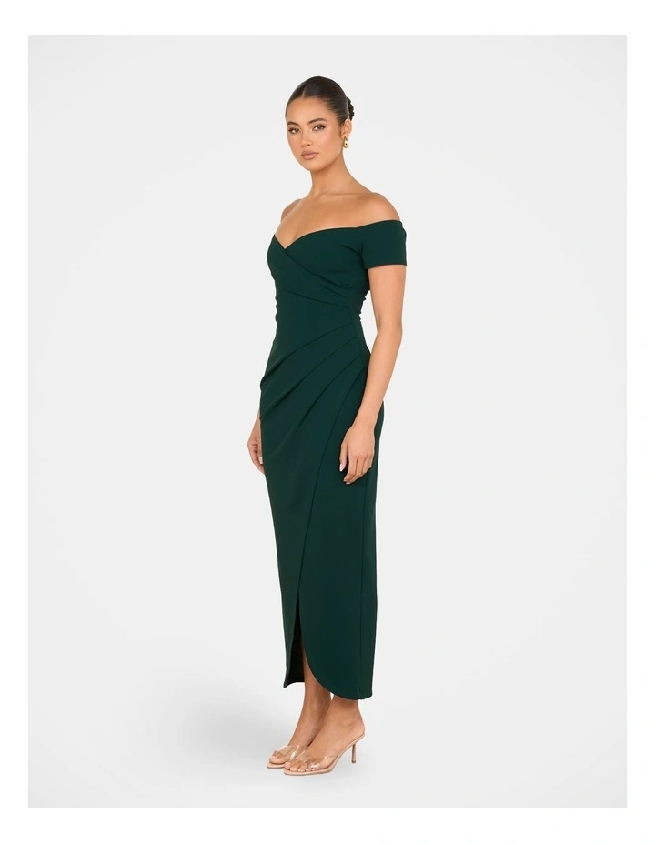 Jamie Off Shoulder Midi Dress image 3