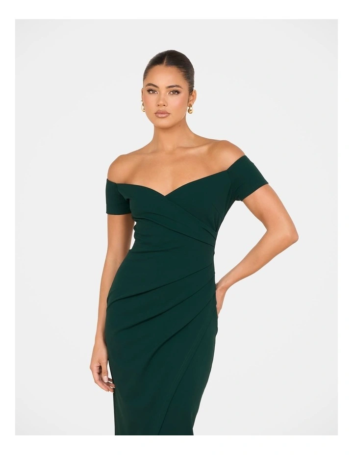 Jamie Off Shoulder Midi Dress image 4
