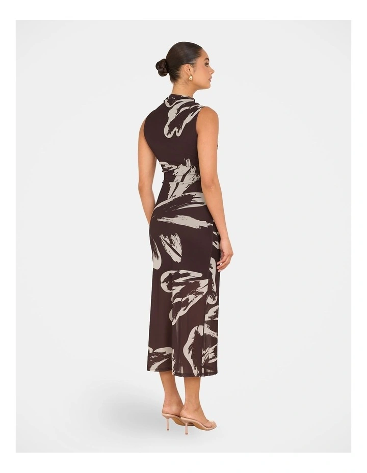 Tanika Gathered Maxi Dress in Multi image 2