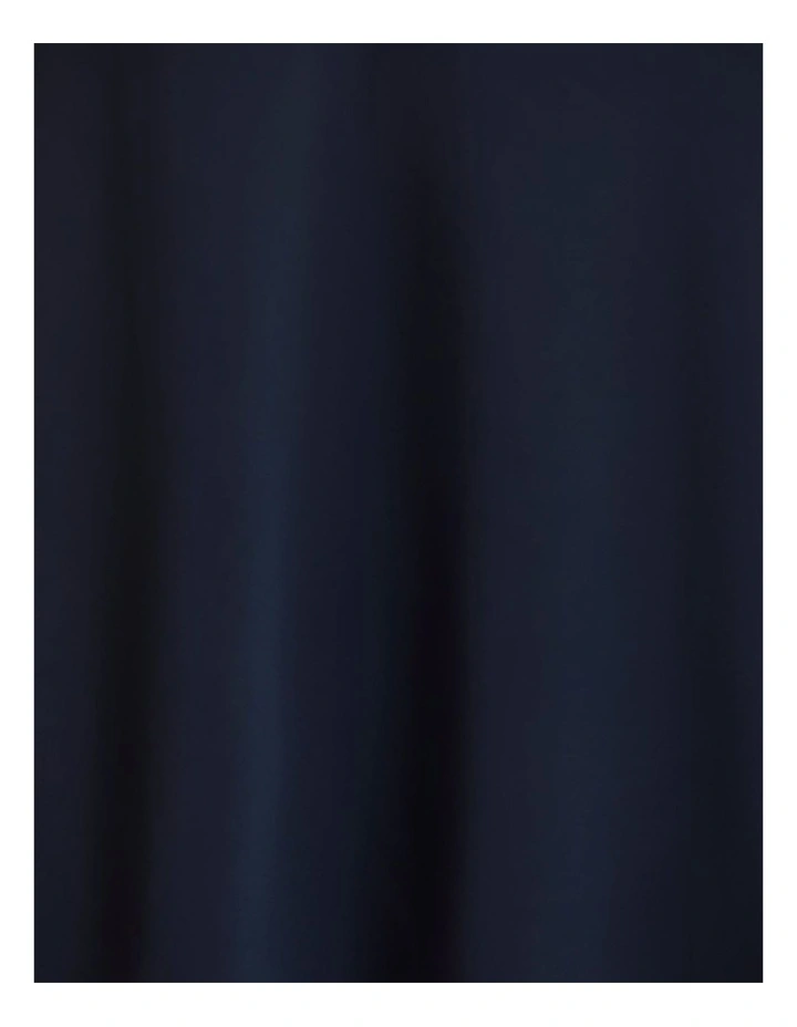 Indira Short Sleeve Maxi Dress in Navy image 6