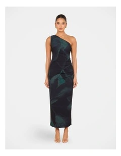 Darla One Shoulder Maxi Dress in Multi