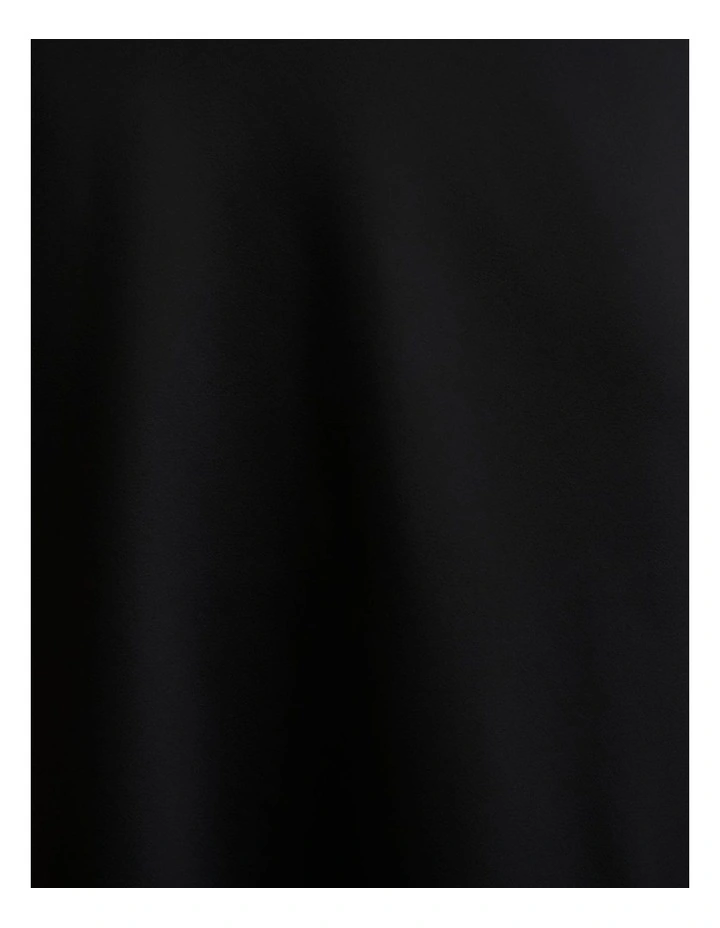 Zaira Cowl Maxi Dress in Black image 6
