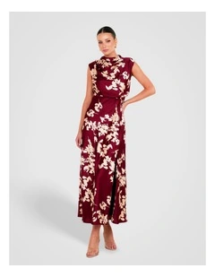 Aisha Cowl Neck Maxi Dress