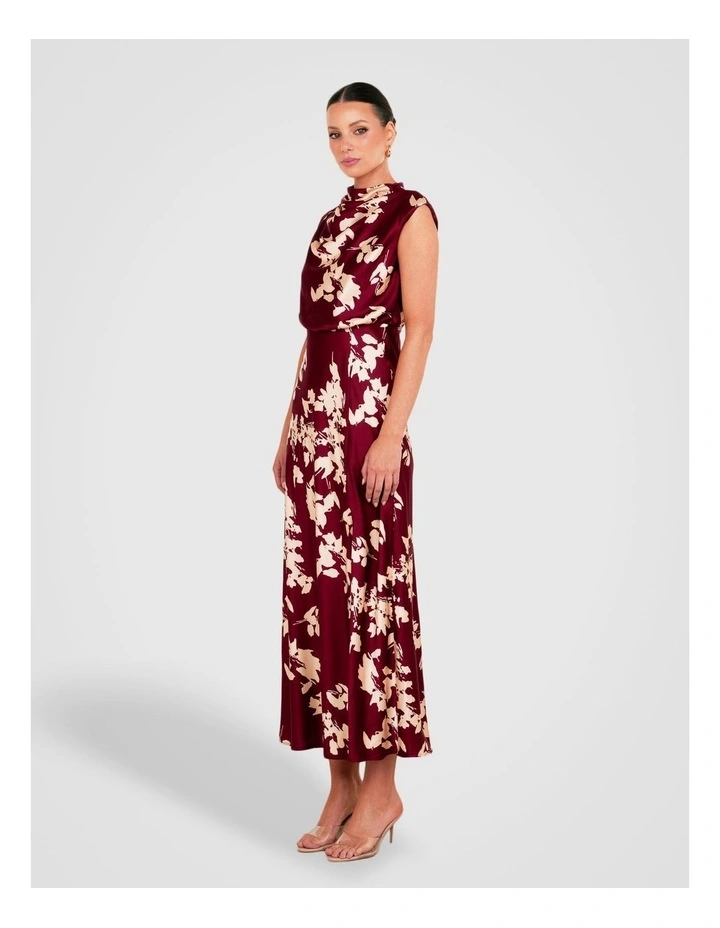 Aisha Cowl Neck Maxi Dress image 3