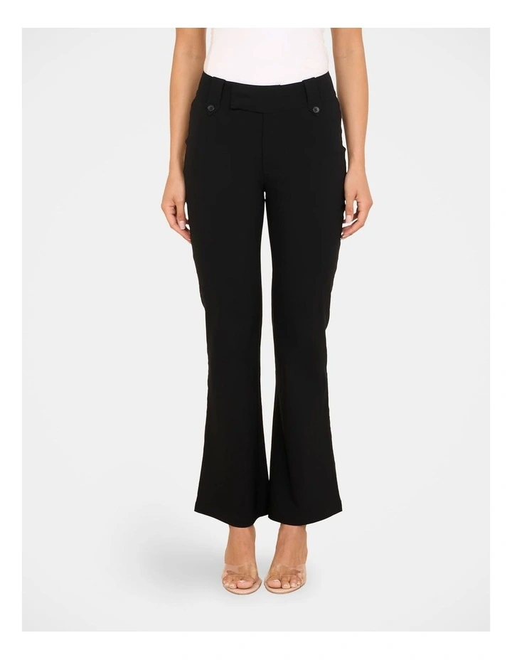Janie Mid Rise Pant in Blue image 1