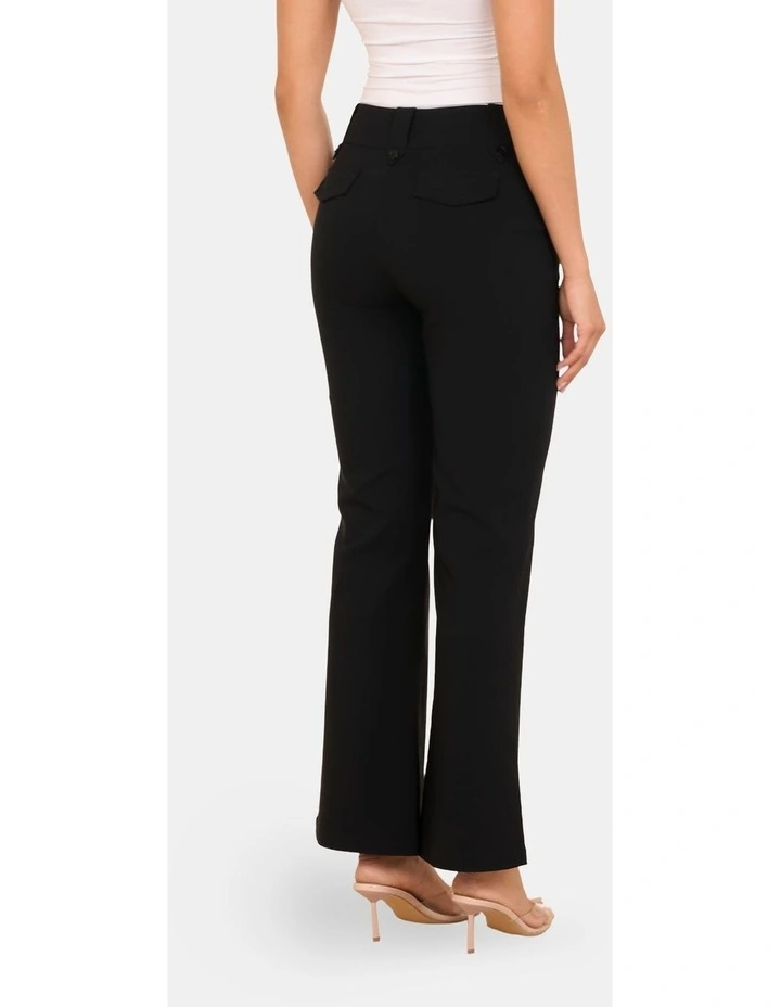 Janie Mid Rise Pant in Blue image 2