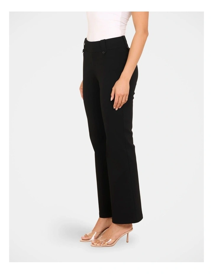 Janie Mid Rise Pant in Blue image 3
