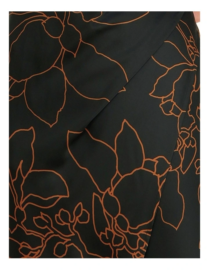 Elicia Cowl Neck Maxi Dress in Multi image 6