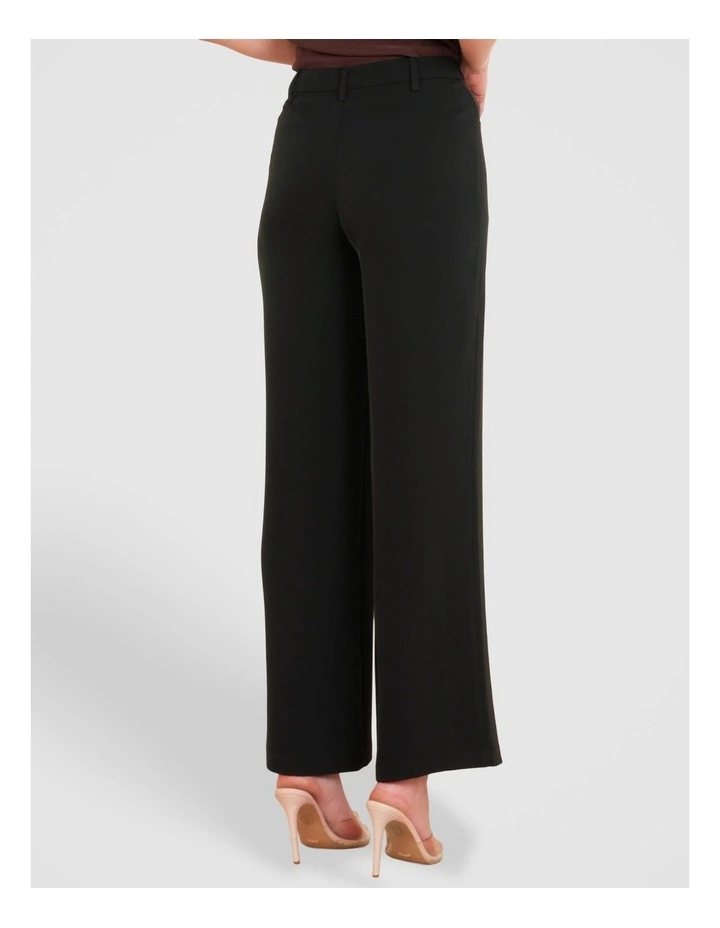Omar Straight Leg Pant in Black image 2
