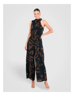 Upita Wide Leg Jumpsuit in Multi