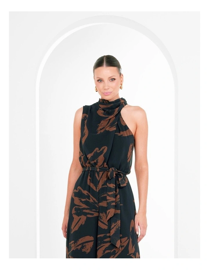 Upita Wide Leg Jumpsuit in Multi image 5