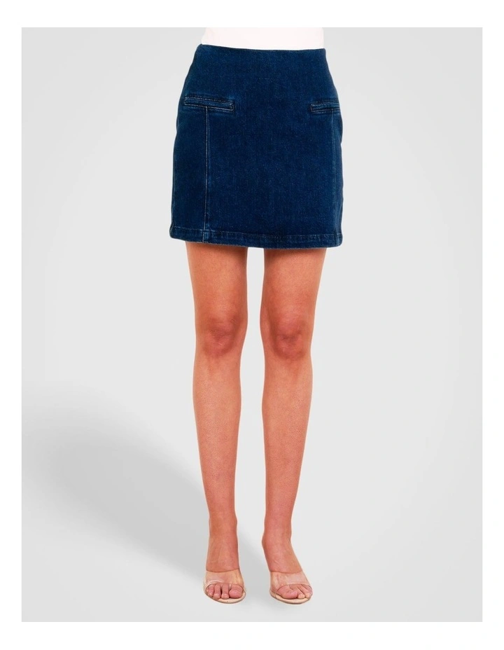 Kimmie Denim Mini Skirt image 1