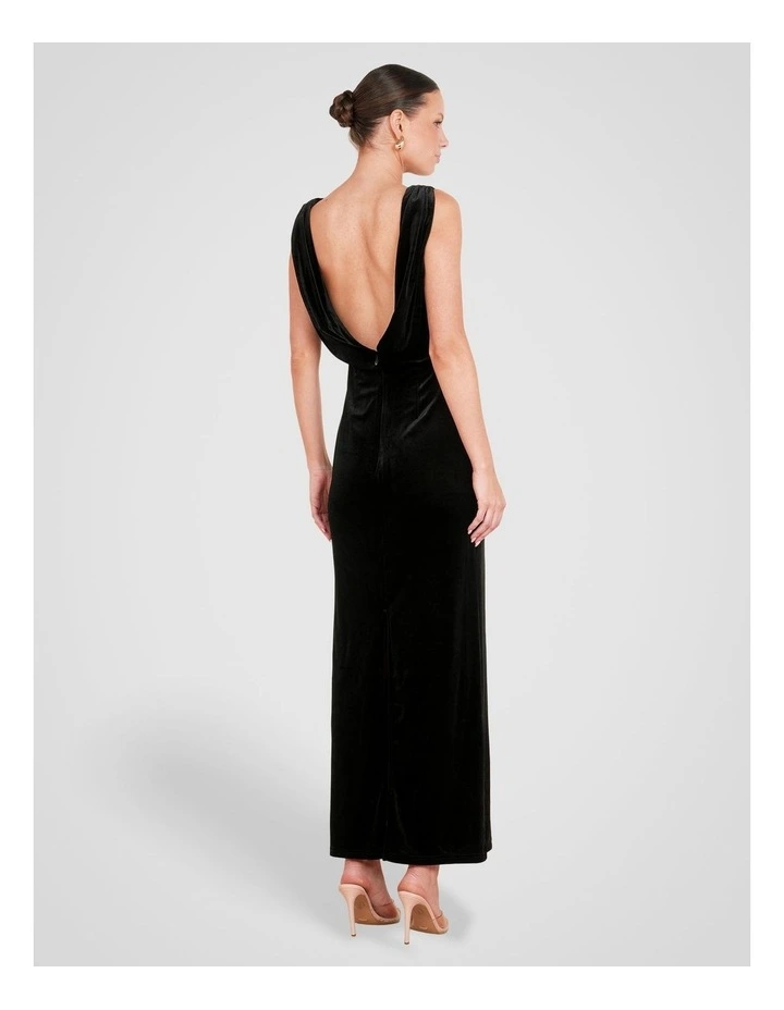 Elyse Boat Neck Maxi Dress image 2