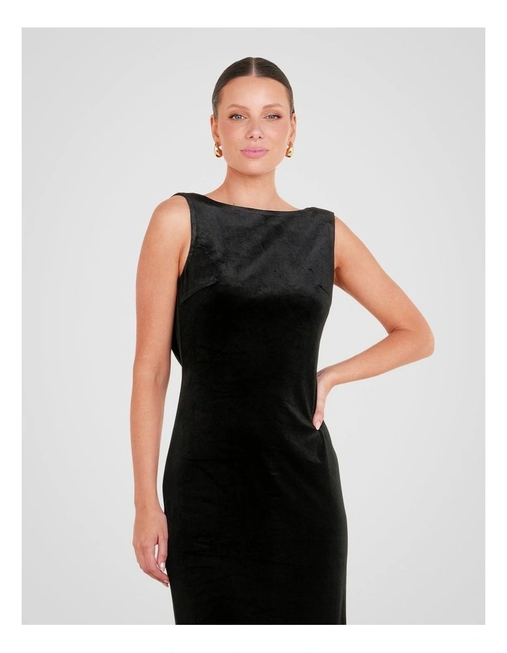 Elyse Boat Neck Maxi Dress image 4