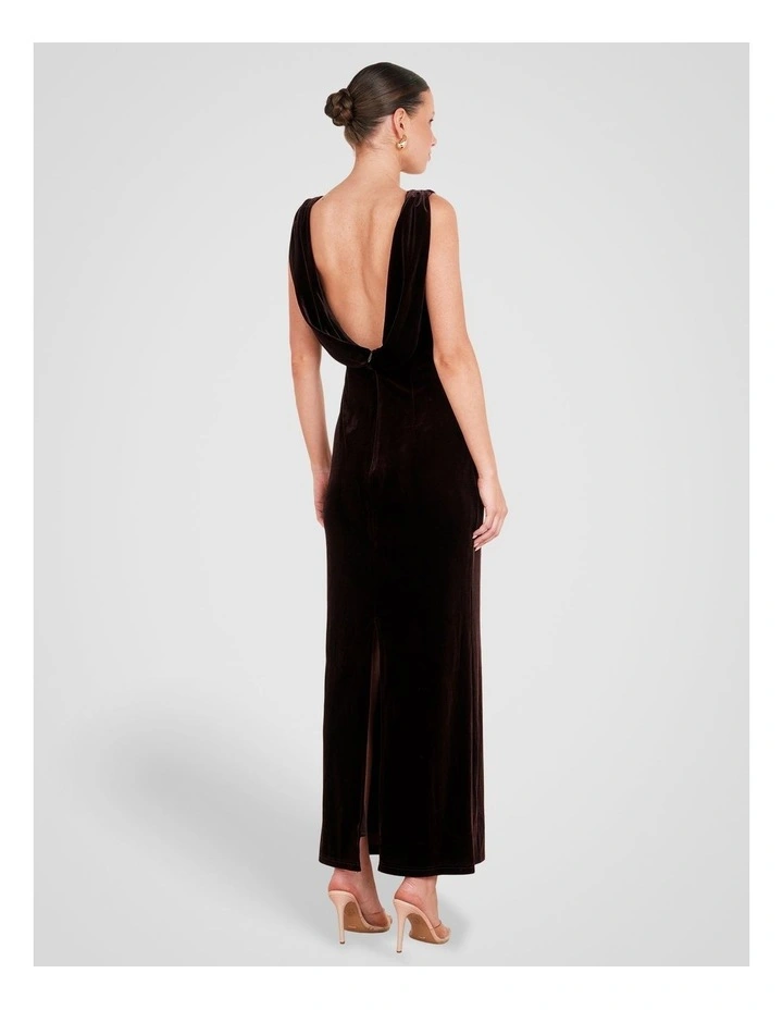 Elyse Boat Neck Maxi Dress image 2
