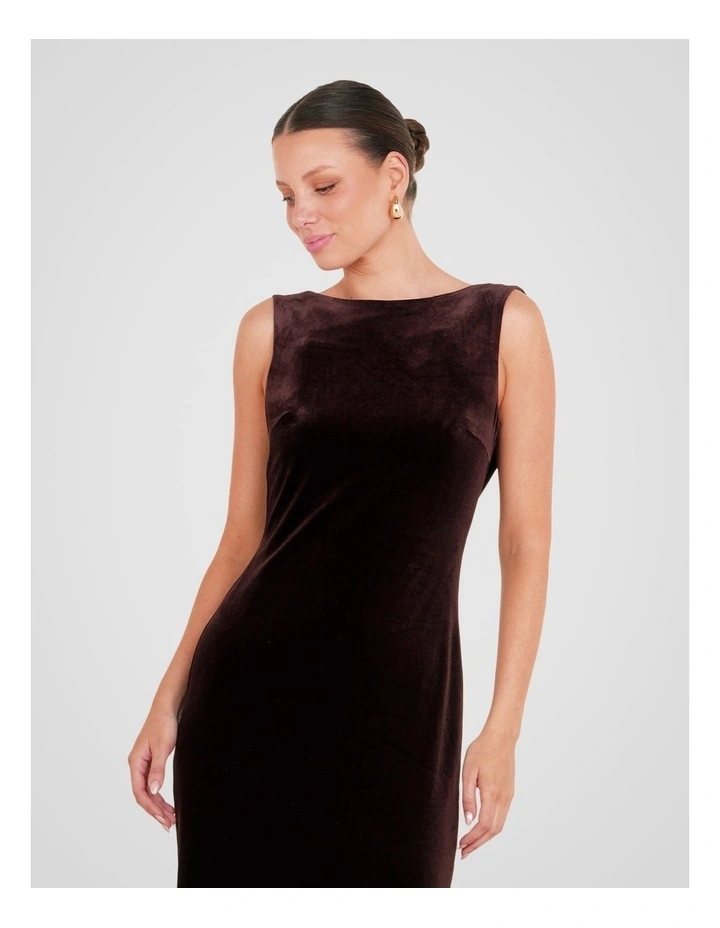 Elyse Boat Neck Maxi Dress image 5