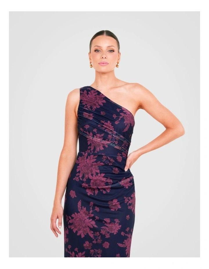 Sparacino One Shoulder Maxi in Print image 4