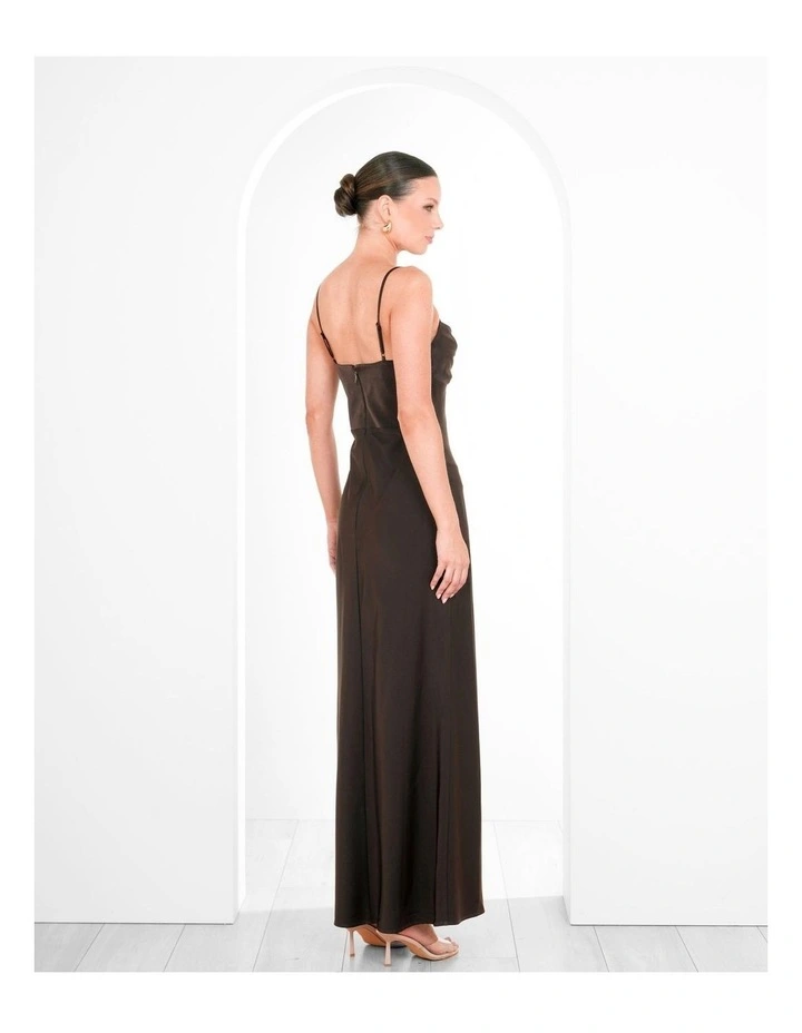 Dana Sweetheart Gown in Brown image 3