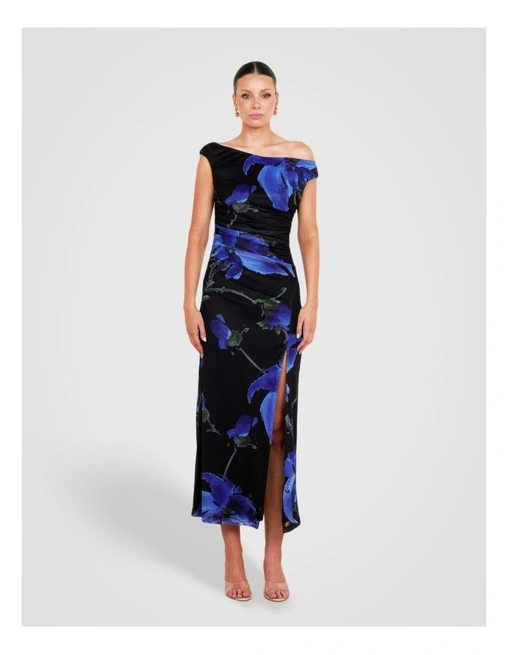 Phillips Off Shoulder Maxi in Print image 1