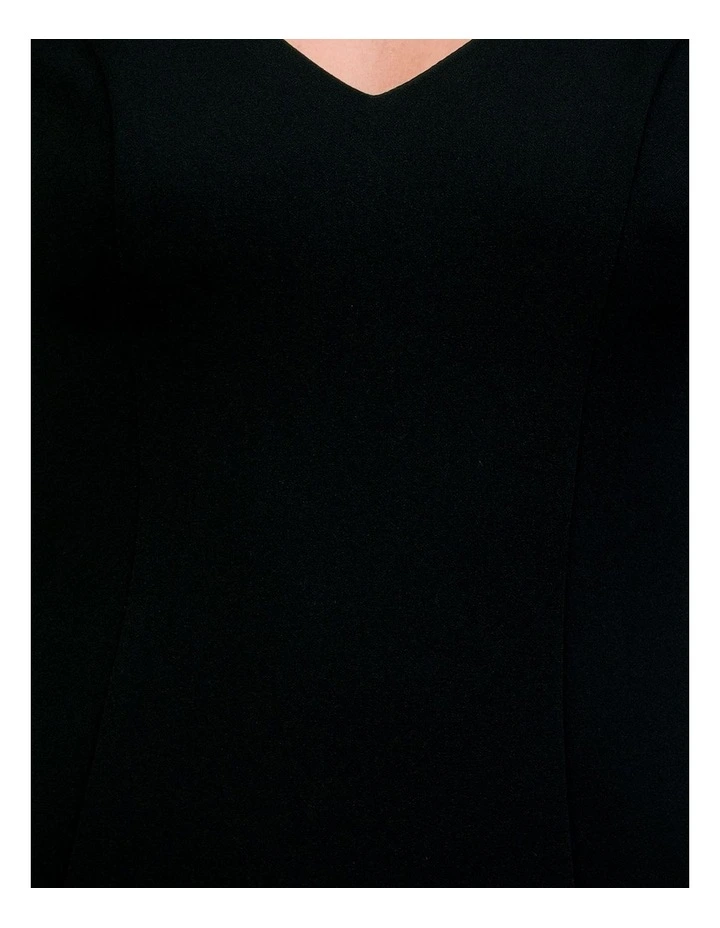 Oaklyn Off Shoulder Gown in Black image 6