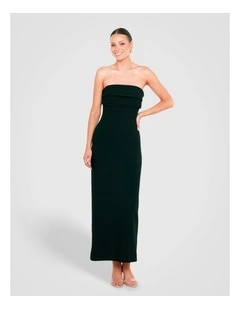 Madiera Strapless Gown in Emerald