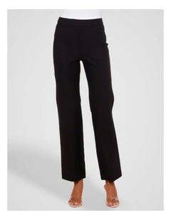 Yuri Slim Ponte Pant in Black