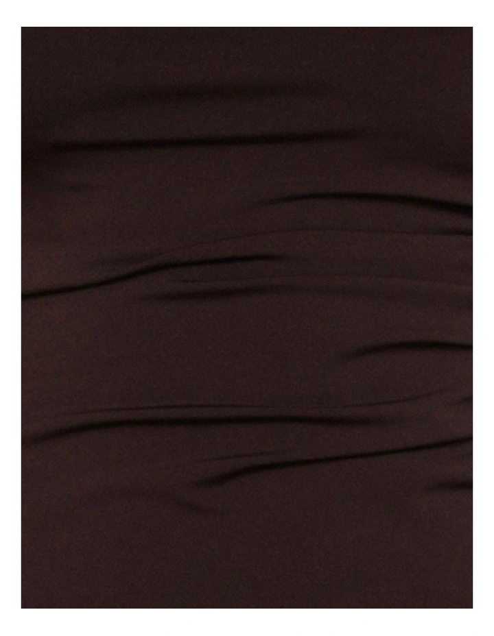 Mia Long Sleeve Top in Brown image 6