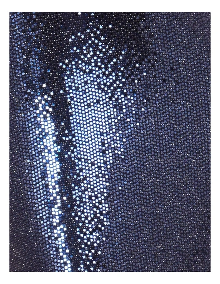 Finn High Neck Maxi Dress in Blue image 6