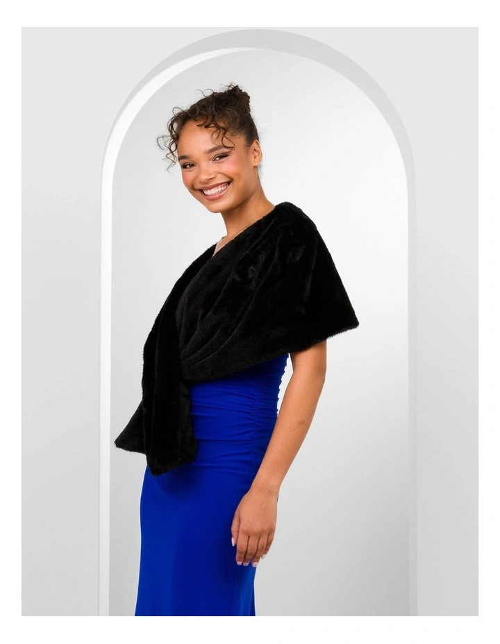 Renee Faux Fur Stole image 3