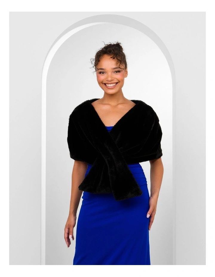 Renee Faux Fur Stole image 4