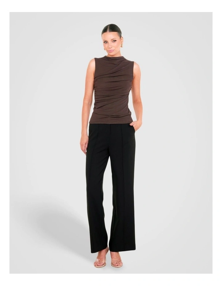 Emerson Straight Leg Pant in Black image 5