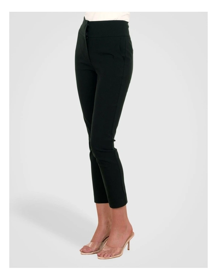Indiana High Waist Pant in Black image 3