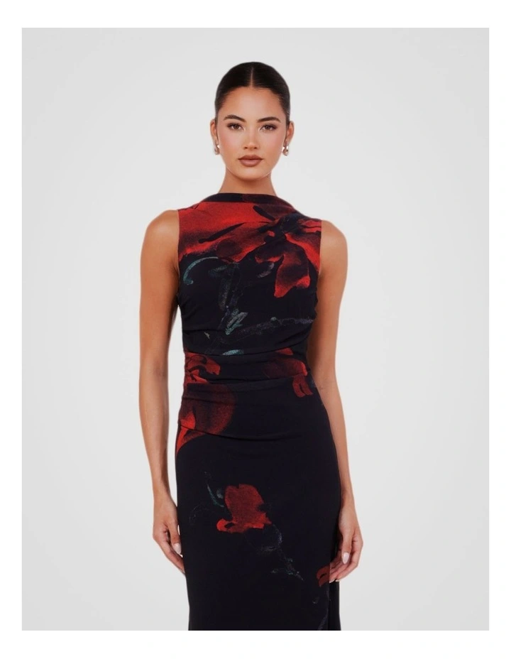 Reign Gathered Maxi Dress in Multi image 4