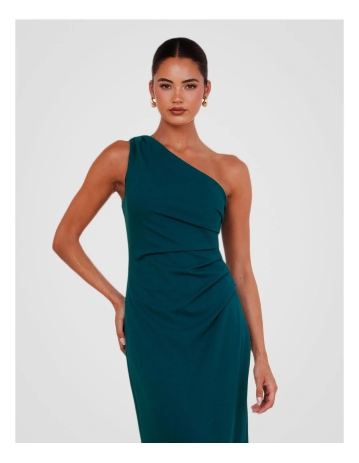Dessie One Shoulder Maxi in Teal image 5