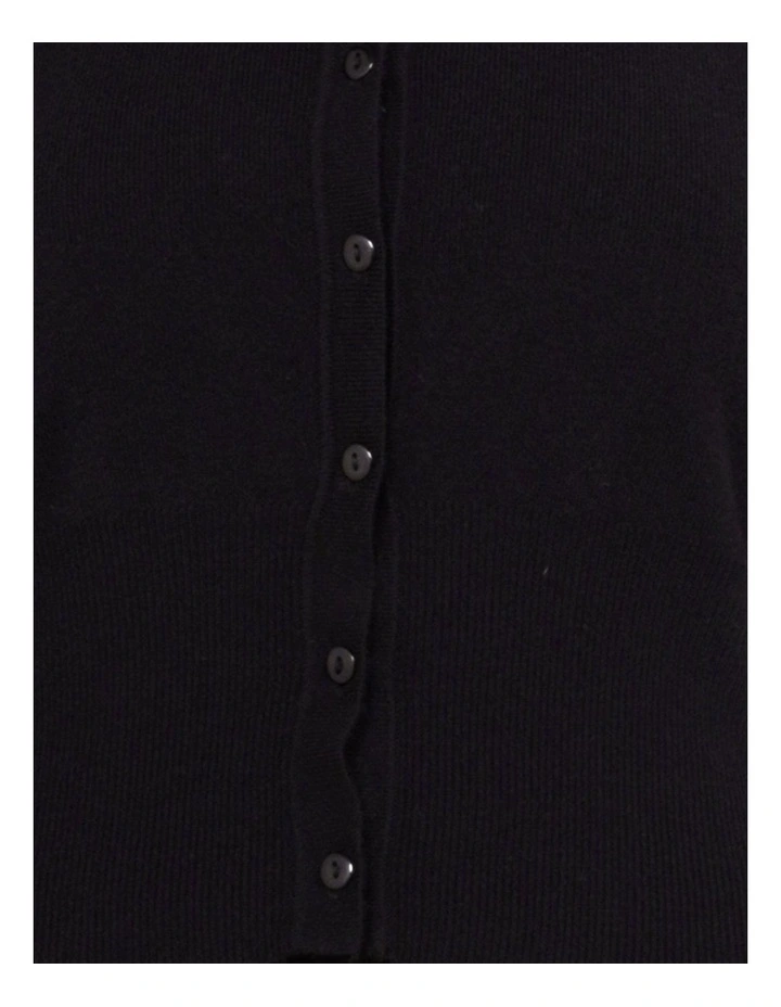 Aurelia Bishop Sleeve Cardigan in Black image 6