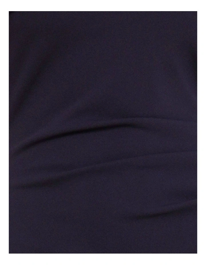 Talia Off Shoulder Gown in Navy image 6