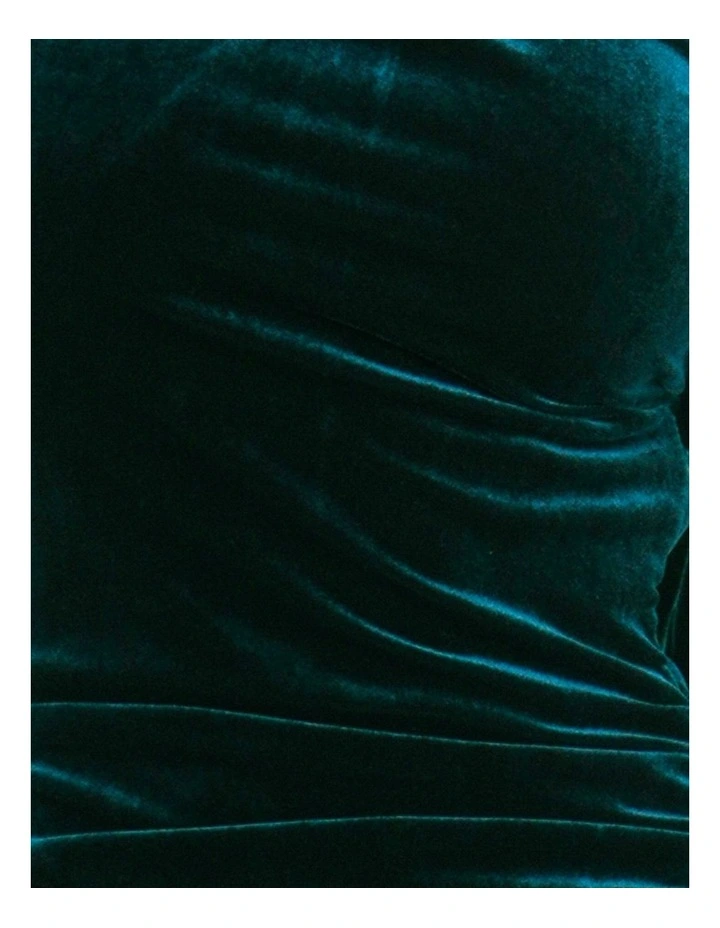 Yadira Longsleeve Mini Dress in Teal image 6