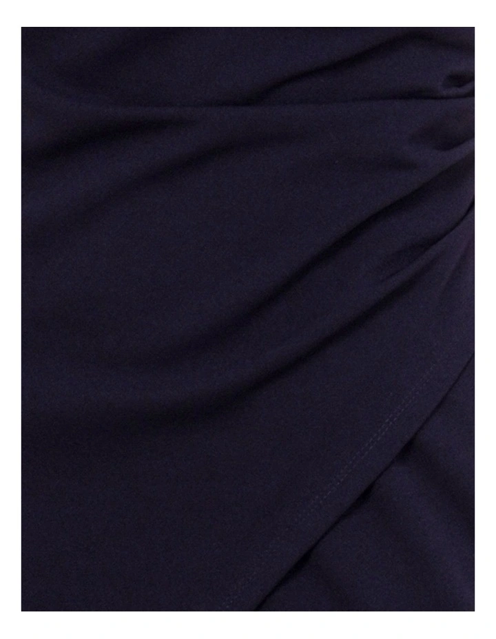 Alannah Cap Sleeve Midi Dress in Navy image 6