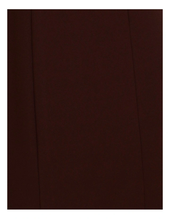 Peeta Off Shoulder Gown in Brown image 6