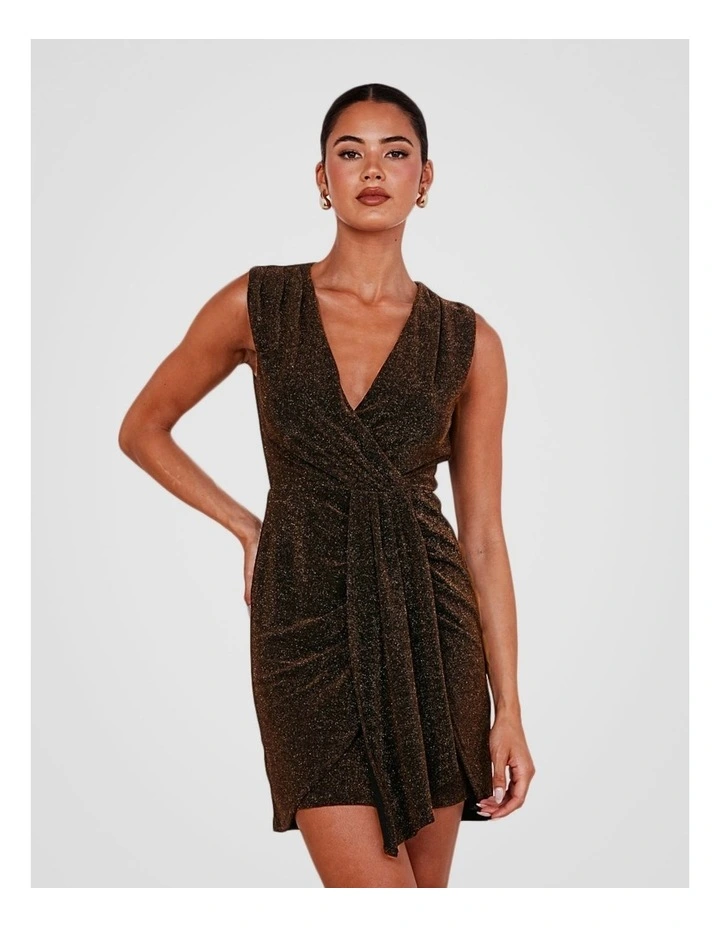 Nelson Metallic Mini Dress image 4