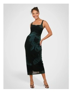 Beau Square Neck Maxi Dress