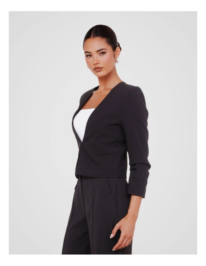 Danika Cropped Blazer image 3
