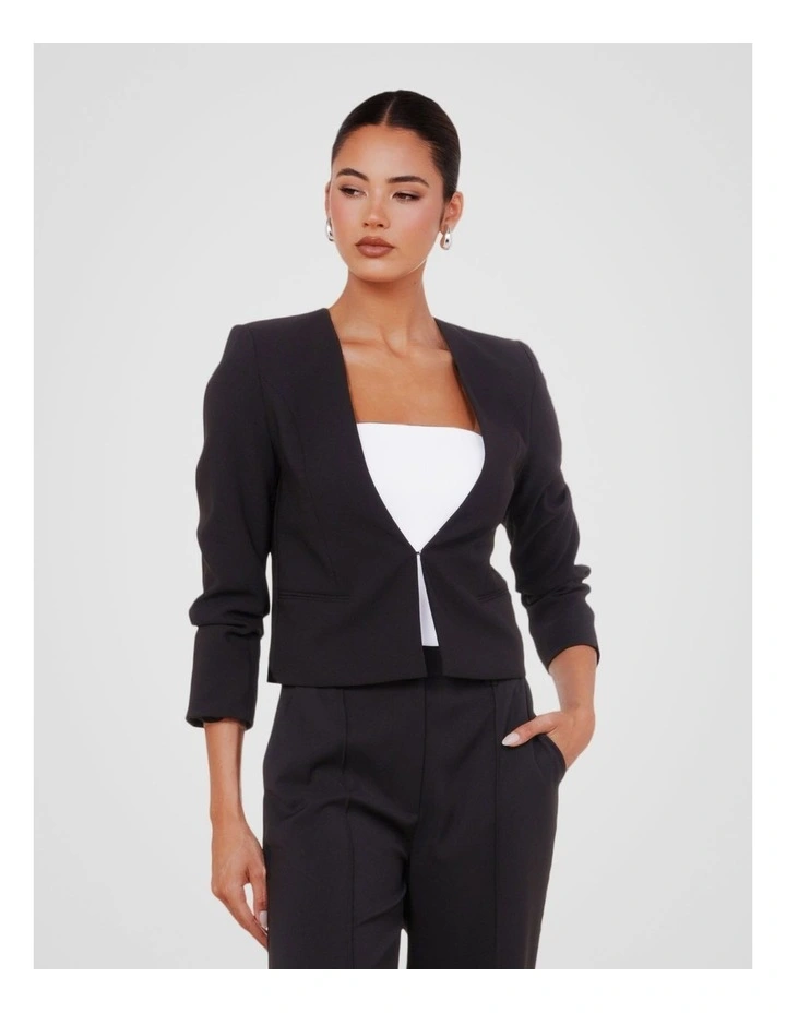 Danika Cropped Blazer image 4