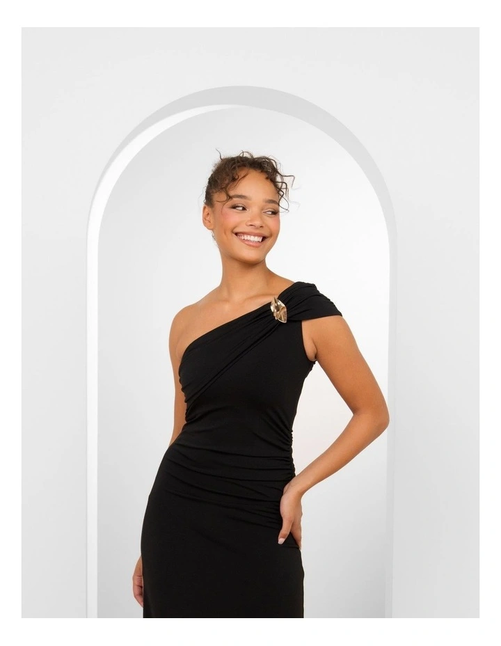 Fiona One Shoulder Maxi Dress image 4