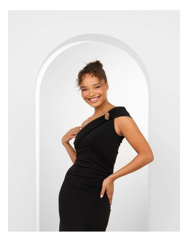 Fiona One Shoulder Maxi Dress image 5
