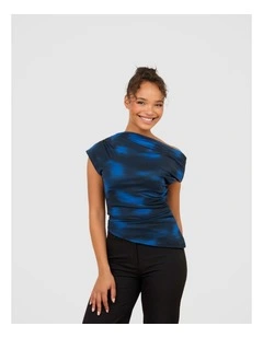 Ulli Off Shoulder Print Top