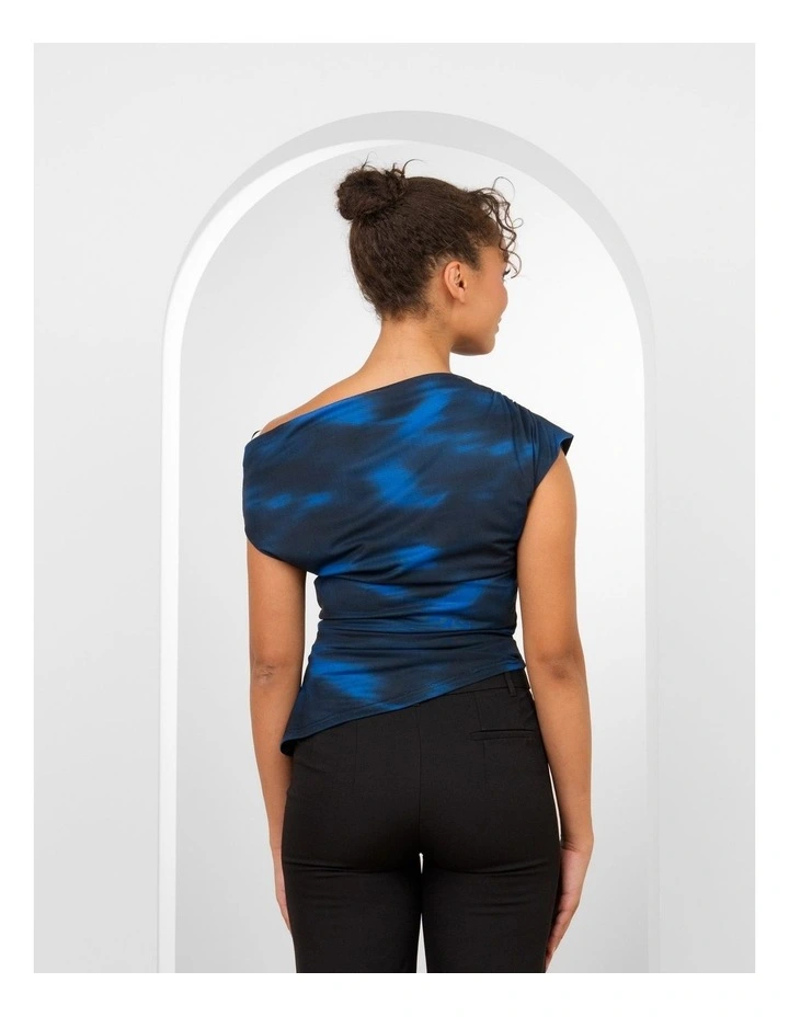 Ulli Off Shoulder Print Top image 2
