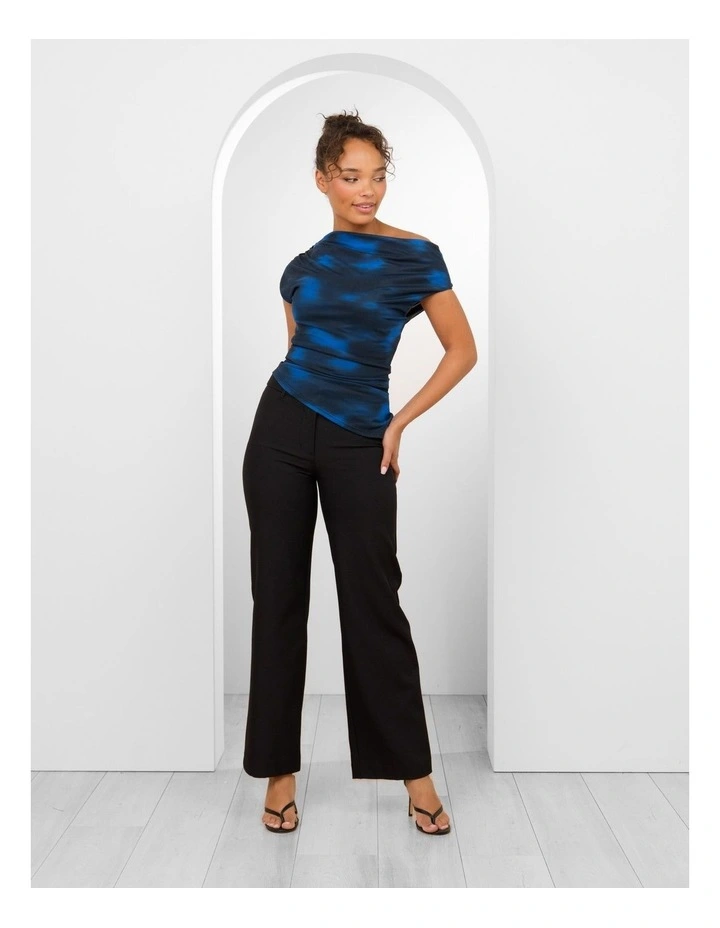 Ulli Off Shoulder Print Top image 4