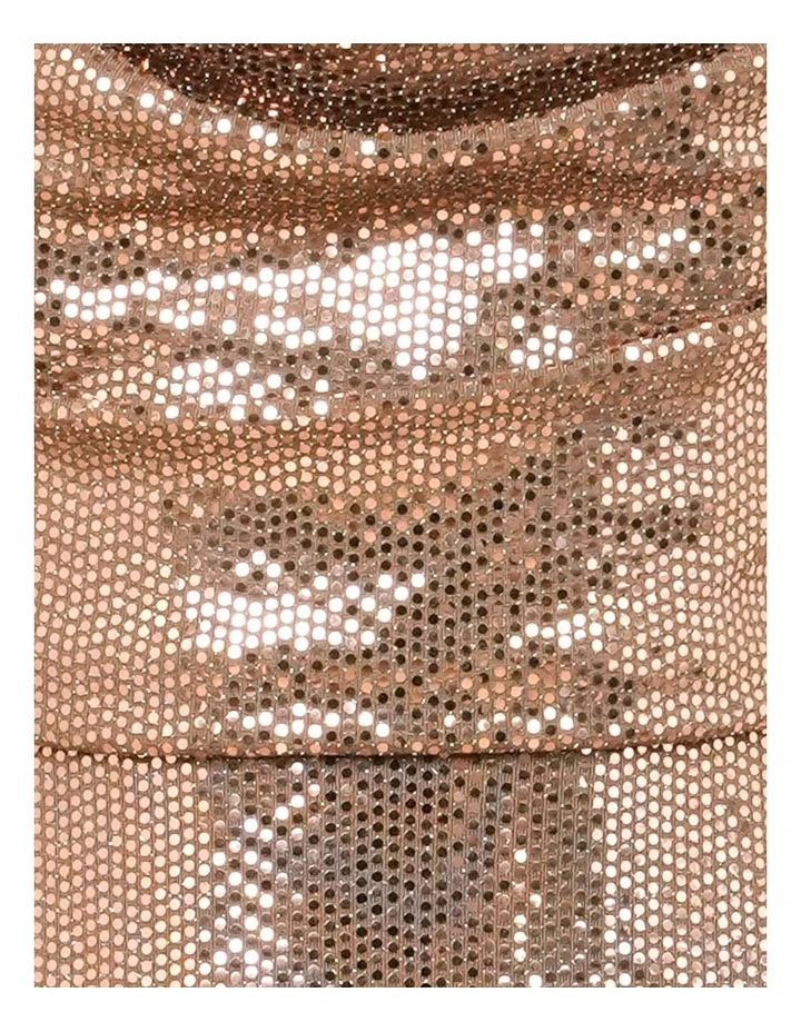 Fluer Cowl Neck Mini Dress image 6
