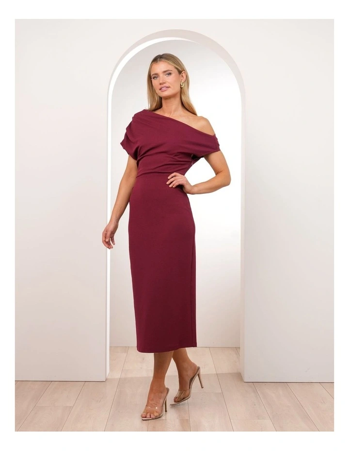 Joquil Off Shoulder Midi Dress image 3